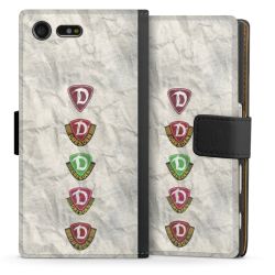 Sideflip mit langer Lasche schwarz