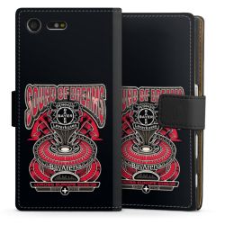 Sideflip mit langer Lasche schwarz