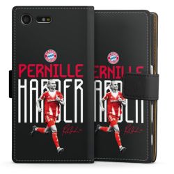 Sideflip mit langer Lasche schwarz