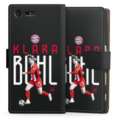 Sideflip mit langer Lasche schwarz