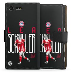 Sideflip mit langer Lasche schwarz