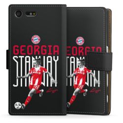 Sideflip mit langer Lasche schwarz