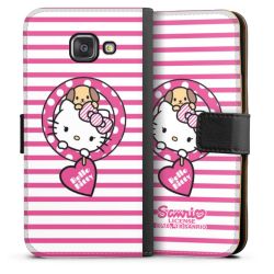 Sideflip mit langer Lasche schwarz