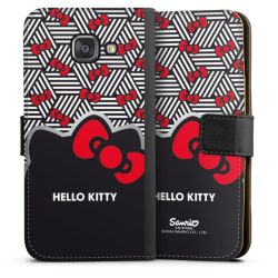 Sideflip mit langer Lasche schwarz