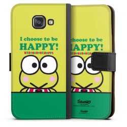 Sideflip mit langer Lasche schwarz