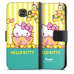 Sideflip mit langer Lasche schwarz