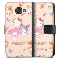 Sideflip mit langer Lasche schwarz