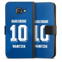 Sideflip mit langer Lasche schwarz