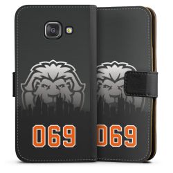 Sideflip mit langer Lasche schwarz