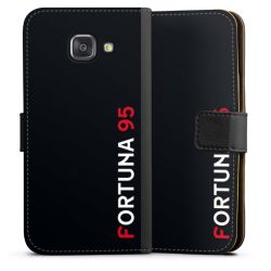 Sideflip mit langer Lasche schwarz