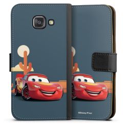 Sideflip mit langer Lasche schwarz