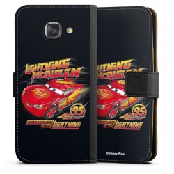 Sideflip mit langer Lasche schwarz