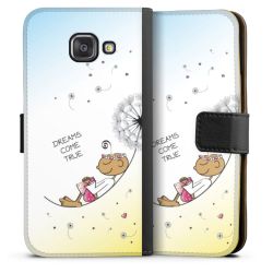 Sideflip mit langer Lasche schwarz