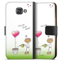 Sideflip mit langer Lasche schwarz