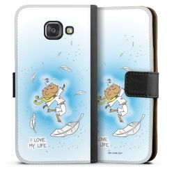 Sideflip mit langer Lasche schwarz