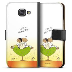 Sideflip mit langer Lasche schwarz