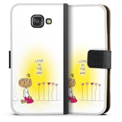 Sideflip mit langer Lasche schwarz