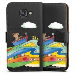 Sideflip Fodral med flap svart