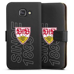 Sideflip mit langer Lasche schwarz