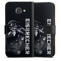 Sideflip mit langer Lasche schwarz