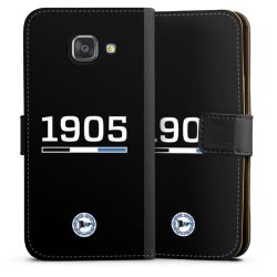 Sideflip mit langer Lasche schwarz