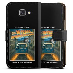 Sideflip mit langer Lasche schwarz