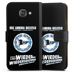 Sideflip mit langer Lasche schwarz