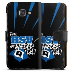 Sideflip mit langer Lasche schwarz