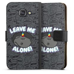 Sideflip mit langer Lasche schwarz