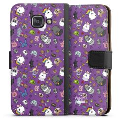 Sideflip mit langer Lasche schwarz