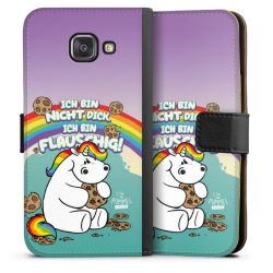 Sideflip mit langer Lasche schwarz