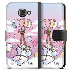 Sideflip mit langer Lasche schwarz