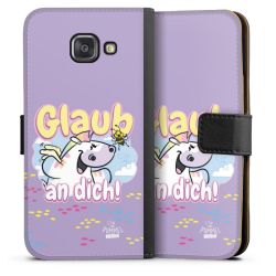 Sideflip mit langer Lasche schwarz