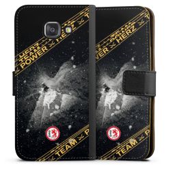 Sideflip mit langer Lasche schwarz