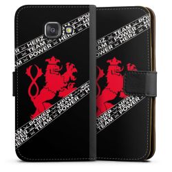 Sideflip mit langer Lasche schwarz