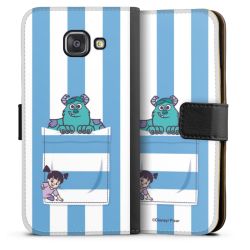 Sideflip mit langer Lasche schwarz