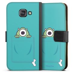 Sideflip mit langer Lasche schwarz