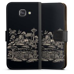 Sideflip mit langer Lasche schwarz