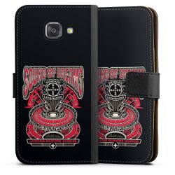 Sideflip mit langer Lasche schwarz