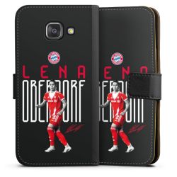 Sideflip mit langer Lasche schwarz