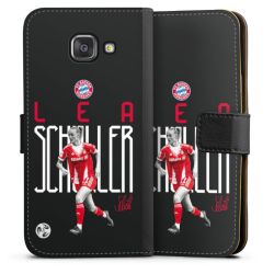 Sideflip mit langer Lasche schwarz