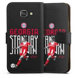 Sideflip mit langer Lasche schwarz