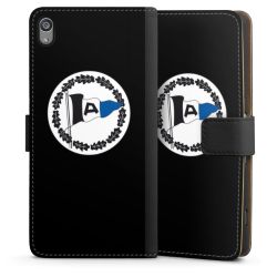 Sideflip mit langer Lasche schwarz