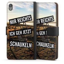 Sideflip mit langer Lasche schwarz