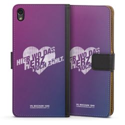 Sideflip mit langer Lasche schwarz