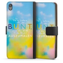 Sideflip mit langer Lasche schwarz