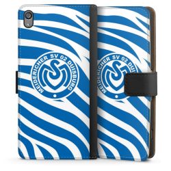 Sideflip mit langer Lasche schwarz