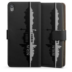 Sideflip mit langer Lasche schwarz