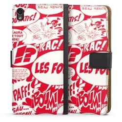 Sideflip mit langer Lasche schwarz