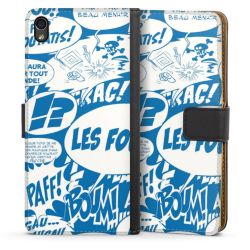 Sideflip mit langer Lasche schwarz